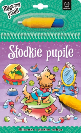 SWEET PETS. WATER PEN PAINTING BOOK