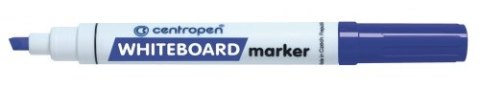 MARKET DRY WIPE CENTROPEN 8569/06 ANGLED TIP / BLUE CENTROPEN