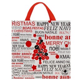PP WOVEN BAG WITH EARS 340X340X180 XMAS WISHES GAM 2195 GAM GAM