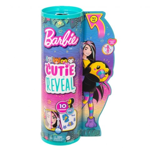 BRB CUTIE REV JUNGLE TOUCAN DOLL HKR00 WB4 MATTEL