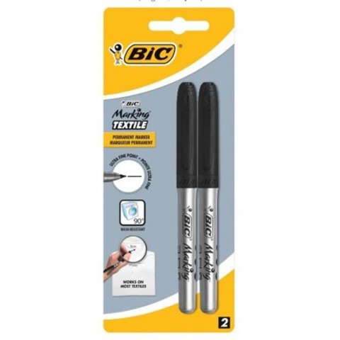 FABRIC MARKER ROUND BLACK BIC 933872 BIC