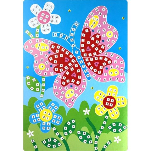 FOAM MOSAIC BUTTERFLY FUN&JOY FJBEVA803 HASTA