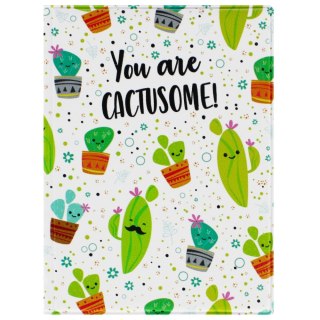 DOCUMENT COVER CACTUS KM PLASTIC 515029 KM PLASTIC