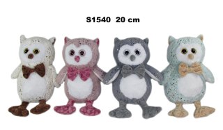 OWL PLUSH TOY 20 CM SUN-DAY S1540 SUN-DAY