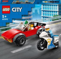 CONSTRUCTION BLOCKS CITY POLICE MOTORCYCLE LEGO 60392 LEGO