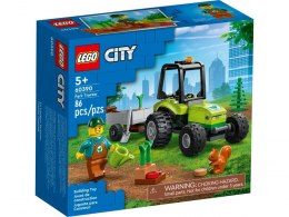 CONSTRUCTION BLOCKS CITY TRAKTOR IN THE LEGO 60390 LEGO PARK