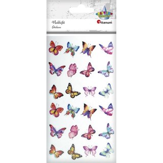 BUTTERFLY STICKERS MIX TITANUM CRAFT-FUN SERIES HASTA