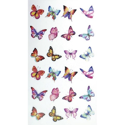 BUTTERFLY STICKERS MIX TITANUM CRAFT-FUN SERIES HASTA