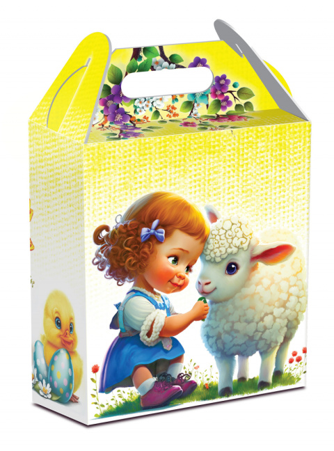 Easter packaging for children 2023 - basket pattern