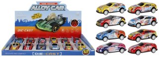 RACING CAR METAL 7 CM MIX MEGA CREATIVE 510450 MEGA CREATIVE