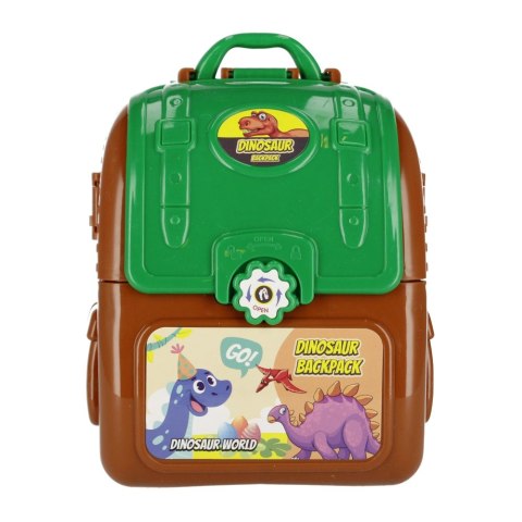 DINOSAUR WITH ACCESSORIES IN BACKPACK MEGA CREATIVE 510461 MEGA CREATIVE