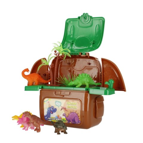 DINOSAUR WITH ACCESSORIES IN BACKPACK MEGA CREATIVE 510461 MEGA CREATIVE