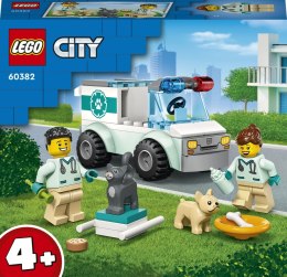 BUILDING BLOCKS CITY VETERINARY EMERGENCY LEGO 60382 LEGO