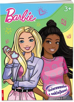 COLORING BOOK A4 BARBIE AMEET STICKERS NA-1203 AMEET