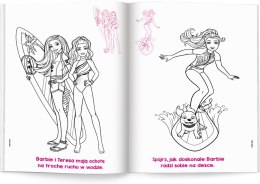 COLORING BOOK A4 BARBIE AMEET STICKERS NA-1203 AMEET
