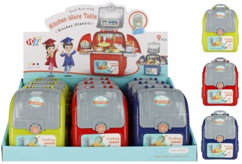 KITCHEN WITH ACCESSORIES BACKPACK MIX MEGA CREATIVE 510714 MEGA CREATIVE