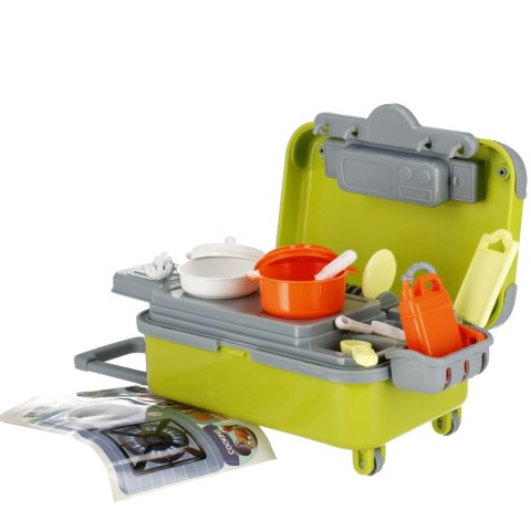 KITCHEN WITH ACCESSORIES SUITCASE MIX MEGA CREATIVE 510713 MEGA CREATIVE