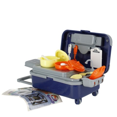 KITCHEN WITH ACCESSORIES SUITCASE MIX MEGA CREATIVE 510713 MEGA CREATIVE