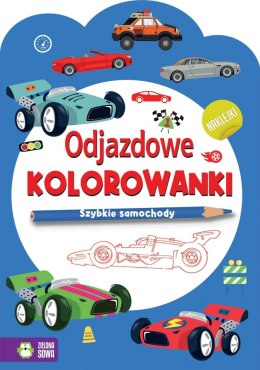 COOL COLORING PAGES. FAST CARS PUBLISHED BY ZIELONA OWL