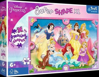 PUZZLE 160 pcs. PINK WORLD OF PRINCESSES PUD TREFL 50025 TREF TREFL