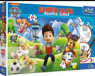 PUZZLE 24 pcs. SUPER MAXI ADVENTURES PAW PATROL TREFL 41001 TREF TREFL