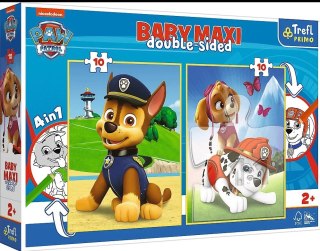 PUZZLE BABY MAXI 2X10EL. TEAM PAW PATROL TREFL 43003 TREF TREFL