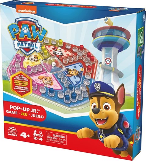 SPIN GAME PAW PATROL POP UP 6066476 PUD6 SPIN MASTER