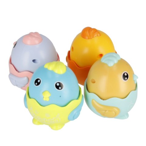 PRESS TOY CHICKEN 8 CM MEGA CREATIVE 511009 MEGA CREATIVE