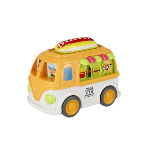 PASSENGER CAR FOOD TRUCK 11CM MIX MEGA CREATIVE 510436 MEGA CREATIVE