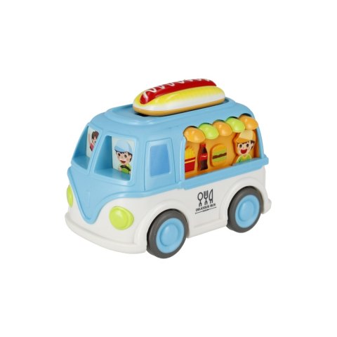 PASSENGER CAR FOOD TRUCK 11CM MIX MEGA CREATIVE 510436 MEGA CREATIVE