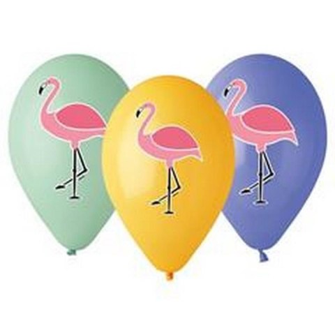 DECORATIVE BALLOON 13 FLAMING PACK 5 PCS GODAN GS120/730 GODAN