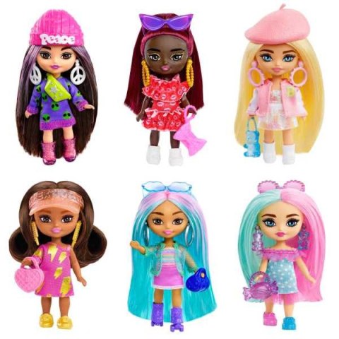 BRB EXTRA MINI MINIS DOLL 8CM AST HLN44 WB4 MATTEL