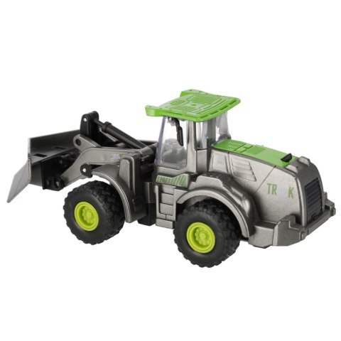 CONSTRUCTION MACHINE 19 CM SILVER MIX MEGA CREATIVE 510771 MEGA CREATIVE