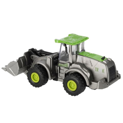 CONSTRUCTION MACHINE 19 CM SILVER MIX MEGA CREATIVE 510771 MEGA CREATIVE