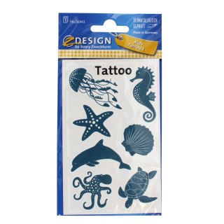 TATTOO ANIMALS 120X75 B/C ZWECKFORM 56943 ZWECKFORM