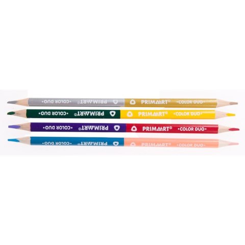 TWO-SIDED PENCILS 24 COLORS TRIANGULAR PRIMA ART 396696