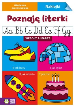 EDUK BOOKLET 165X235 LEARNING LETTERS ON STICKERS ZS