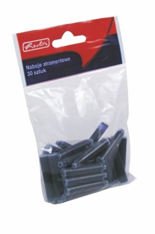 PEN CARTRIDGES SHORT BLUE HERLITZ 9562133