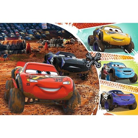 PUZZLE 60 PIECES ZIGZAG MCQUEEN TREFL 17327 TR