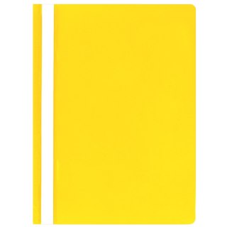 HARD PVC FILE BOOK FOR A4 DOCUMENTS YELLOW STARPAK 151419