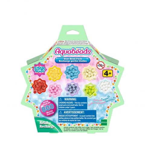 AQUABEADS BEADS STARS REFILL SET 31603 W6 EPOCH