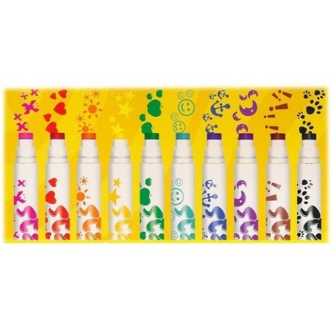 PEN STAMPS 10 COLORS COLORINO PATIO 34623 PATIO