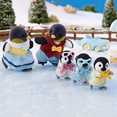 SYLVANIAN PENGUIN FAMILY 5694 WB6 EPOCH