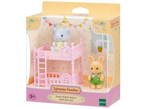 SYLVANIAN SUNNY BUNNY WITH BED 5551 WB6 EPOCH