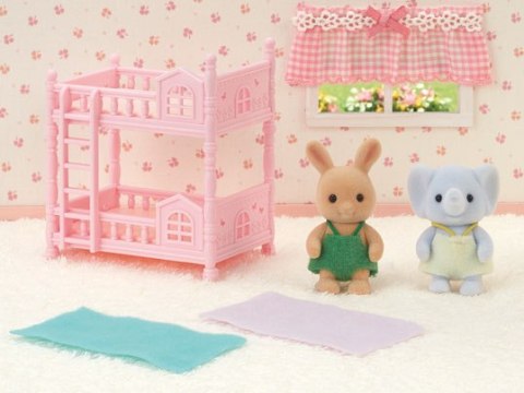 SYLVANIAN SUNNY BUNNY WITH BED 5551 WB6 EPOCH