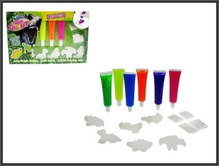 3D DINOSAURS FIGURES WITH HIPO GEL PEN