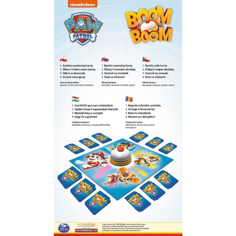 GAME BOOM BOOM PAW PATROL TREFL 01911