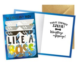 CONFETTI KNF-047 BIRTHDAY LIKE A BOSS PASSION CARDS - CARDS