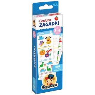 EDUC CZCZU RIDDLE CARDS 3-4 YEARS BRIGHT JUNIOR MEDIA