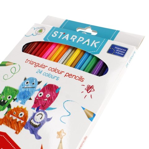 PENCILS 24 COLORS STARPAK 447728